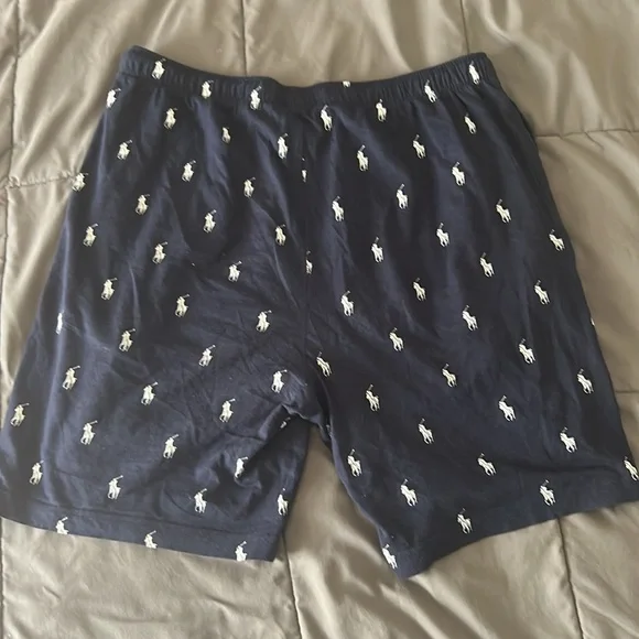 Polo Ralph Lauren Men's Cotton Logo Pajama Shorts - Picture 3 of 3